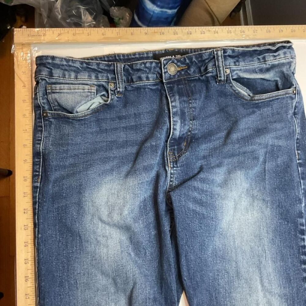Jackson Men's Blue and Navy Jeans